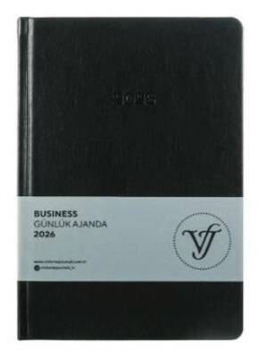 Victoria Journals 226 2372 Busıness Günlük Ajanda 2026 17X24Cm 416 Sayfa 80 Gr Siyah - 1