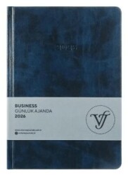 Victoria Journals 226 2373 Busıness Günlük Ajanda 2026 17X24Cm 416 Sayfa 80 Gr Lacivert - Victoria Journals