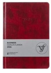 Victoria Journals 226 2375 Busıness Günlük Ajanda 2026 17X24Cm 416 Sayfa 80 Gr Bordo - Victoria Journals