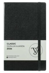 Victoria Journals 226 2378 Classic Günlük Ajanda 2026 13X21 Cm Sert Kapak 70 Gr 384 Sayfa - Victoria Journals
