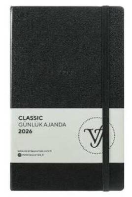 Victoria Journals 226 2378 Classic Günlük Ajanda 2026 13X21 Cm Sert Kapak 70 Gr 384 Sayfa - 1