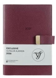 Victoria Journals 226 2388 Executıve Günlük Ajanda 2026 A5 14X20 5Cm 80 Gr 416 Sayfa Yaldız Kenar - Victoria Journals