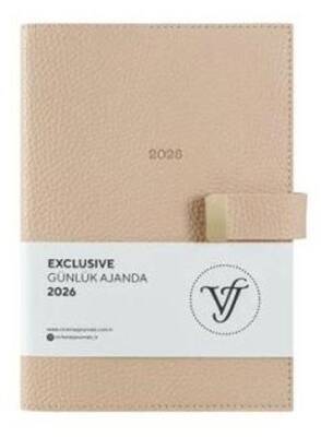 Victoria Journals 226 2389 Executıve Günlük Ajanda 2026 A5 14X20 5Cm 80 Gr 416 Sayfa Yaldız Kenar - 1