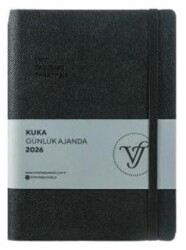 Victoria Journals 226 2398 Kuka Günlük Ajanda 2026 A5 14X20 5Cm 80 Gr 416 Sayfa Esnek Kapak - Victoria Journals