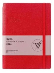 Victoria Journals 226 2399 Kuka Günlük Ajanda 2026 A5 14X20 5Cm 80 Gr 416 Sayfa Esnek Kapak - Victoria Journals