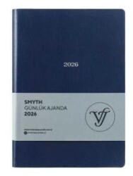 Victoria Journals 226 2412 Smyth Günlük Ajanda 2026 A5 14X20 5Cm 80 Gr 416 Sayfa Esnek Kapak - Victoria Journals
