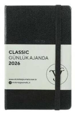 Victoria Journals 226 2422 Classic Günlük Ajanda 2026 9X14 Cm Sert Kapak 70 Gr 384 Sayfa - 1
