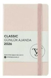 Victoria Journals 226 2428 Classic Günlük Ajanda 2026 9X14 Cm Sert Kapak 70 Gr 384 Sayfa - Victoria Journals