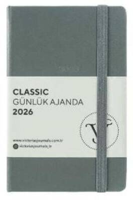 Victoria Journals 226 2429 Classic Günlük Ajanda 2026 9X14 Cm Sert Kapak 70 Gr 384 Sayfa - 1