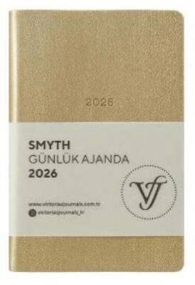 Victoria Journals 226 2440 Smyth Günlük Ajanda 2026 9X14 Cm 80 Gr 416 Sayfa Esnek Kapak - 1