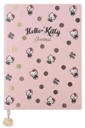 Victoria Journals 525-1929 Hello Kitty Smyth Flexy Esnek Vegan Deri Kapaklı Defter 13X18 Cm 80 Gr 80 - Victoria Journals
