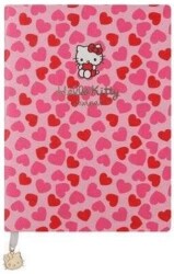 Victoria Journals 525-1930 Hello Kitty Smyth Flexy Esnek Vegan Deri Kapaklı Defter 13X18 Cm 80 Gr 80 - Victoria Journals