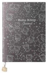 Victoria Journals 525-1933 Hello Kitty Smyth Flexy Esnek Vegan Deri Kapaklı Defter 13X18 Cm 80 Gr 80 - Victoria Journals