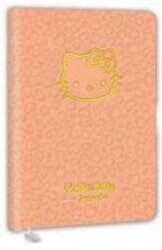Victoria Journals 525-1935 Hello Kitty Smyth Flexy Esnek Vegan Deri Kapaklı Defter 13X18 Cm 80 Gr 80 - Victoria Journals