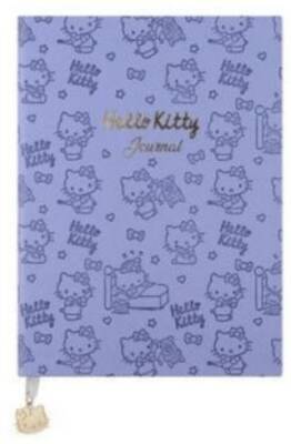 Victoria Journals 525-1936 Hello Kitty Smyth Flexy Esnek Vegan Deri Kapaklı Defter 13X18 Cm 80 Gr 80 - 1