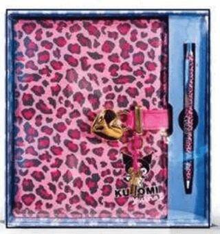 Victoria Journals 525-1967 Kuromi Hush Hush Kilitli Defter Ve Tükenmez Kalem Kutulu Set 80Gr 160 Yp - 1