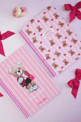 Victorias Journals A5 Spiralli Okul Defteri 2’li Set – Çizgili Soft Touch Kapak 125-2525 - 1
