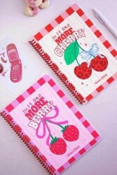 Victorias Journals A5 Spiralli Okul Defteri 2’li Set – Çizgili Soft Touch Kapak 125-2526 - Victoria Journals