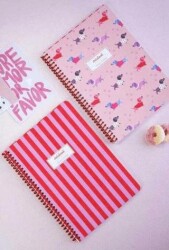 Victorias Journals A5 Spiralli Okul Defteri 2’li Set – Düz Soft Touch Kapak 126-3061 - Victoria Journals