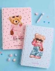 Victorias Journals A5 Spiralli Okul Defteri 2’li Set – Düz Soft Touch Kapak 126-3063 - Victoria Journals