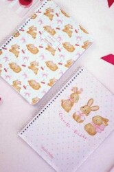 Victorias Journals A5 Spiralli Okul Defteri 2’li Set – Kareli Soft Touch Kapak 125-2532 - Victoria Journals