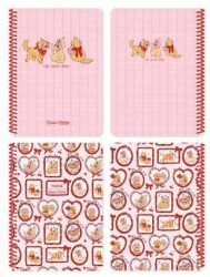 Victorias Journals A5 Spiralli Okul Defteri 2’li Set – Kareli Soft Touch Kapak 126-3053 - Victoria Journals