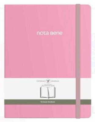Victorias Journals Classic Sert Kapak Defter 19X25 70 Gr 320 Sayfa Çizgili Pembe - 1