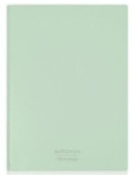 Victorias Journals Softtons Esnek Kapak Defter B5 80 Gr Krem 128 Yp Kareli Yeşil - Victoria Journals