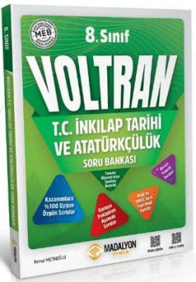 Voltran 8.Sınıf T.C İnkılap Tarihi ve Atatürkçülük Soru Bankası - 1