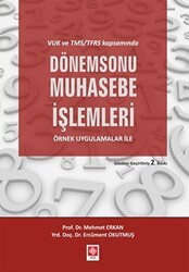VUK ve TMS-TFRS Kapsamında Dönem Sonu Muhasebe İşlemleri - 1