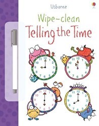 Wipe-Clean - Telling The Time - Usborne