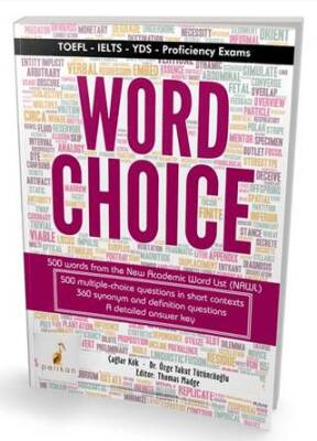 Pelikan Tıp Teknik Yayıncılık Word Choice TOEFL IELTS YDS Proficiency Exams - 1