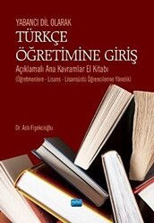 Yabancı Dil Olarak Türkçe Öğretimine Giriş - Nobel Akademik Yayıncılık