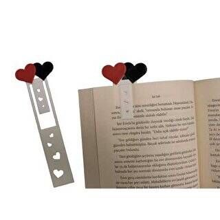 Yade Kitap Ayracı 3D Kalp - 1
