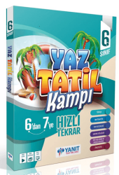 6. Sınıf Yaz Tatil Kitabı - Yanıt Yayınları