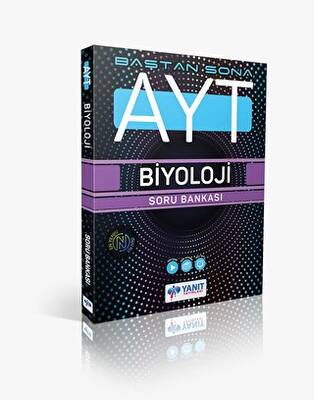 Yanıt Yayınları AYT Baştan Sona Biyoloji Soru Bankası - 1