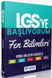 LGS` ye Başlıyorum Fen Bilimleri Anlatım Fasikülü - Yanıt Yayınları