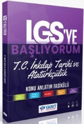 LGS` ye Başlıyorum T.C. İnkılap Tarihi Ve Atatürkçülük Anlatım Fasikülü - 1