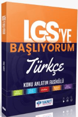 LGS` ye Başlıyorum Türkçe Anlatım Fasikülü - 1