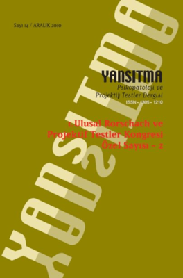 Yansıtma Dergisi Sayı 14 - 1.Ulusal Rorschach ve Projektif Testler Kongresi Özel Sayısı 2 - 1