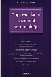 Yapı Malikinin Tazminat Sorumluluğu - Seçkin Yayıncılık