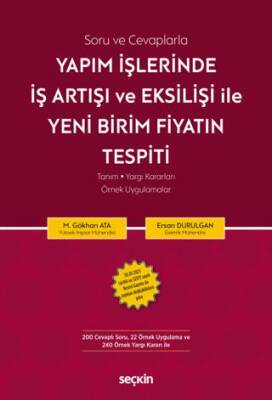 Yapım İşlerinde İş Artışı ve Eksilişi İle Yeni Birim Fiyatın Tespiti - 1