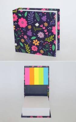 Yapışkan Notluklu Küp Defter 1 - 1