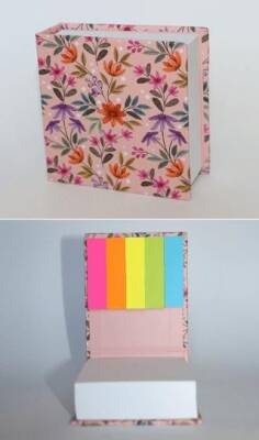 Yapışkan Notluklu Küp Defter 3 - 1