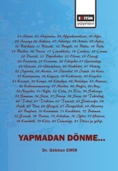 Yapmadan Dönme - Eğitim Yayınevi - Bilimsel Eserler