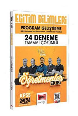 Yargı Yayınevi 2024 KPSS Eğitim Bilimleri Öğretmenler Ekibi Program Geliştirme Tamamı Çözümlü 24 Deneme - 1