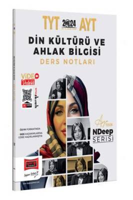 Yargı Yayınevi 2024 NDeep Serisi TYT-AYT Din Kültürü ve Ahlak Bilgisi Ders Notları - 1