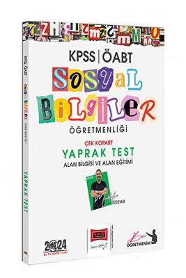 Yargı Yayınevi 2024 ÖABT Sosyal Bilgiler Öğretmenliği Yaprak Test Alan Bilgisi ve Alan Eğitimi - 1