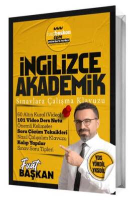 Yargı Yayınevi 2024 YDS YÖKDİL YKSDİL İngilizce Akademik Sınavlara Çalışma Kılavuzu - 1