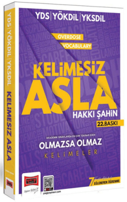 2026 YDS YÖKDİL YKSDİL Overdose Vocabulary Kelimesiz Asla - 1